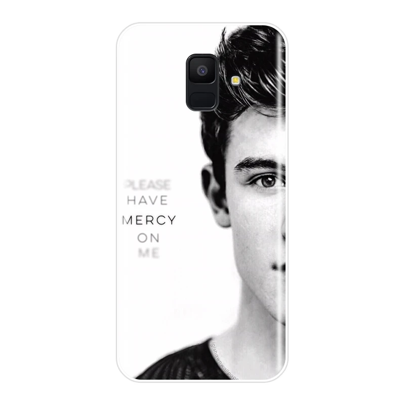 Силиконовый чехол Shawn Mendes Singer для Samsung Galaxy A3 A5 A7 2016 2017 2018 A6 A8 Plus 2018|Бамперы| |