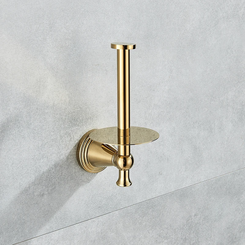 ULGKSD Золотой/античная латунь/ORB/матовый никель держатель бумаги W/керамика используется для ванной кран аксессуары для раковины