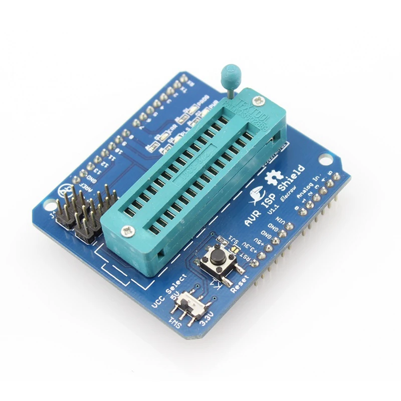 Elecrow 10 шт./лот AVR ISP щит для Arduino UNO плата используется для загрузки загрузчика сжигание ATmega328P ISP программист DIY Kit