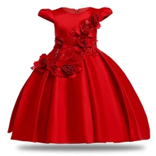 Летняя одежда для девочек детское платье-пачка для дня рождения, праздничное платье принцессы для девочек, элегантное платье подружки невесты для девочек