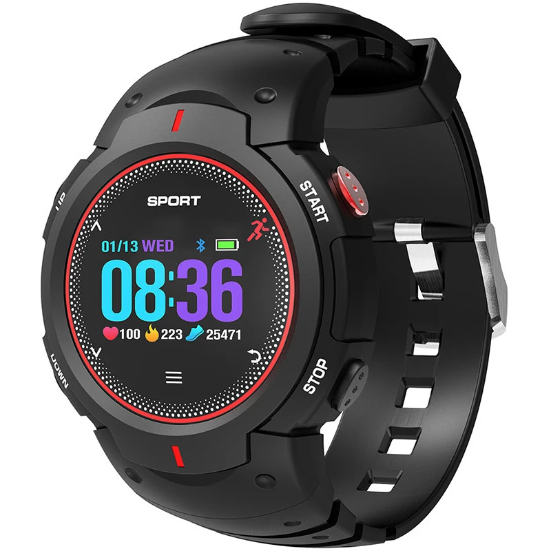 

Men Color Dial Smart Watch Bluetooth Calorie Heart Rate Monitoring Step Counter Waterproof Smart Watch For Andorid/IOS