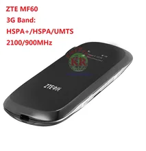 Unlocked ZTE MF60 HSPA 21M 3G Wireless 3g WiFi Router 3g dongle SIM Card Slot mifi