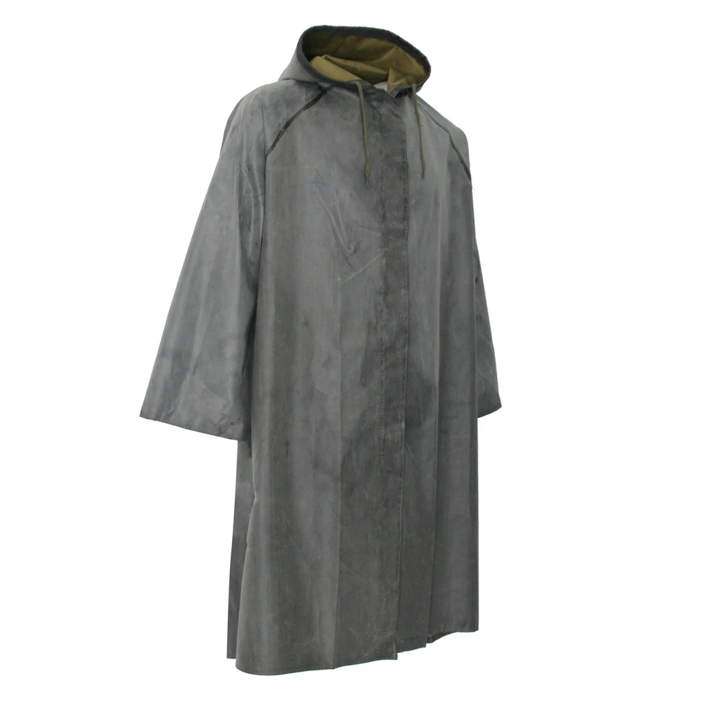 Мужской дождевик для мужские плащи Водонепроницаемый дождевая куртка с длинными рукавами плащ