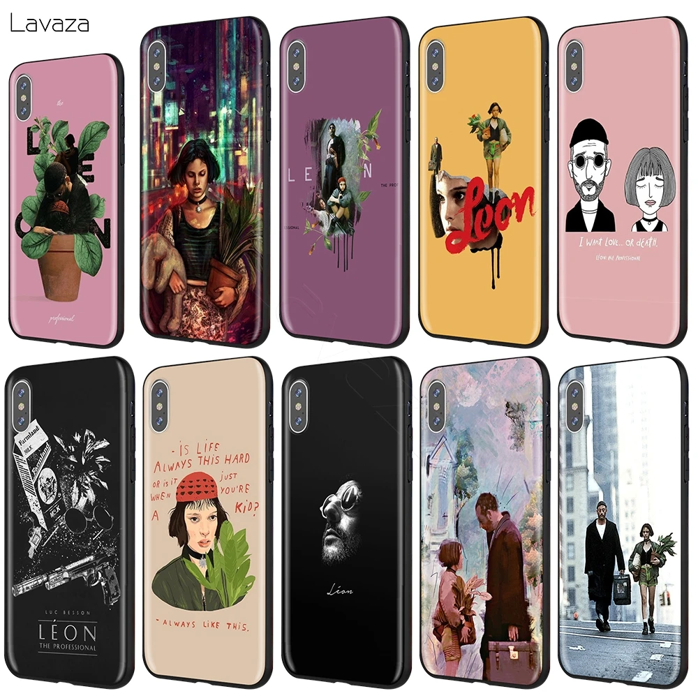 Чехол Lavaza Leon Matilda для iPhone 12 mini 11 Pro XS Max XR X 8 7 6 6S Plus 5 5s se | Мобильные телефоны и