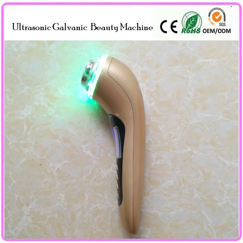 

Galvanic Current Home Spa Ultrasonic Facial Pores Cleaner Photon Tender Skin Whitening Firming Vibration Relax Beauty Machine