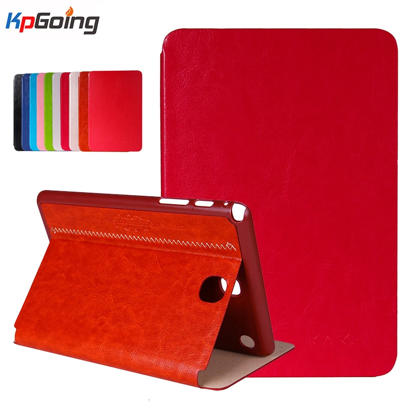 

Crystal Grain Skin Wax Oil Flip PU Leather for Samsung Galaxy Tab A 8.0 T350 Case Leather for Galaxy Tab A T350 Smart Stand Case