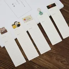 30 шт./кор. Ретро Студенческие закладки Канцтовары подарок реалистичные Kawaii мультфильм закладки для офиса школьные канцелярские принадлежности подарок