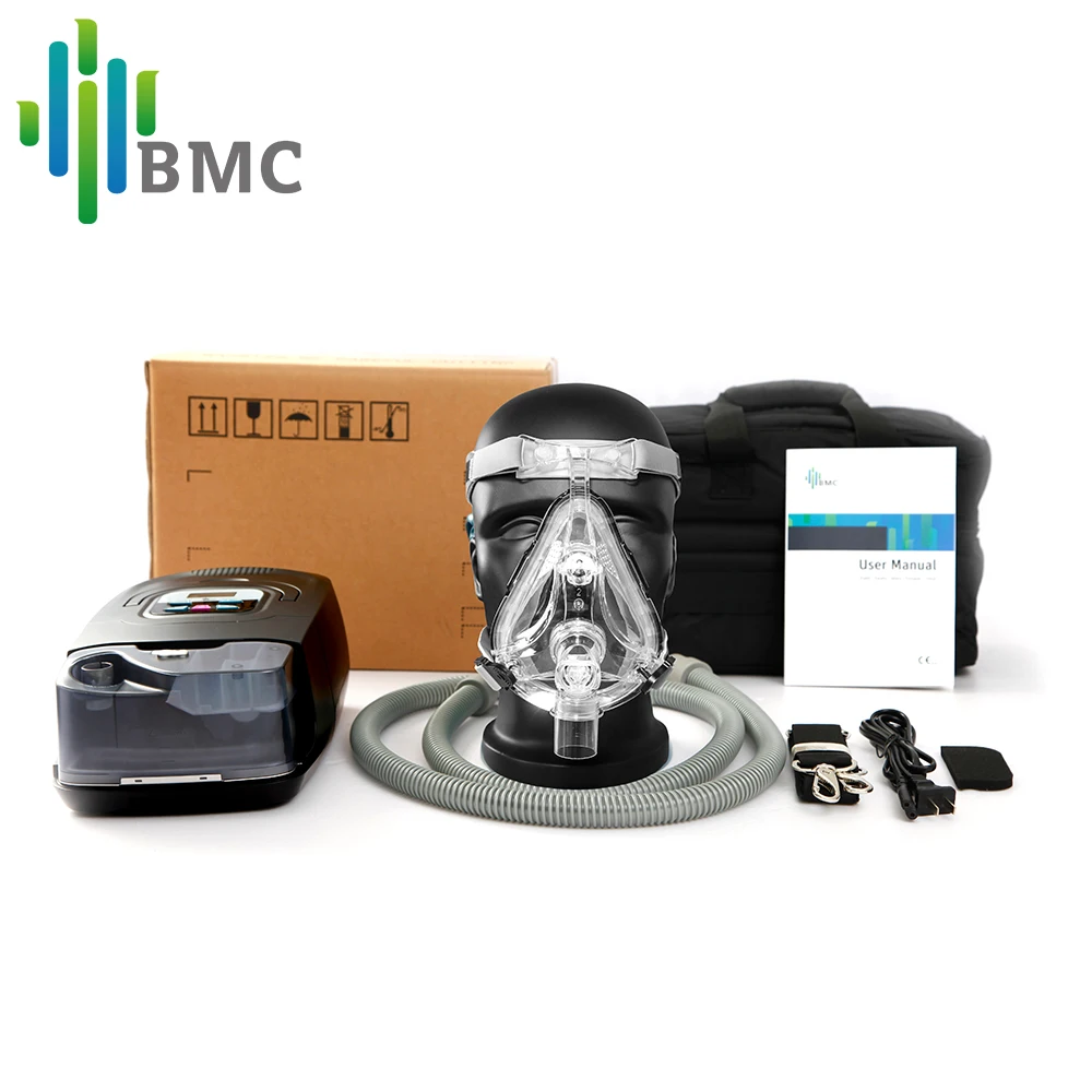  BMC GI Auto CPAP Machine Black Shell Smart Home Care Respirator For Sleep Snoring Apnea Therapy Wit - 32494224054