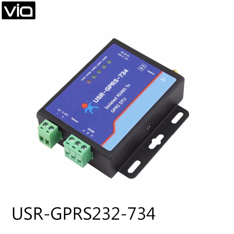 

USR-GPRS232-734 Free Shipping RS485 GSM Modems, RS485 to GPRS