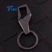 Мужской креативный металлический брелок из сплава, Подарочный автомобильный брелок для ключей, брелок для ключей, черное кольцо