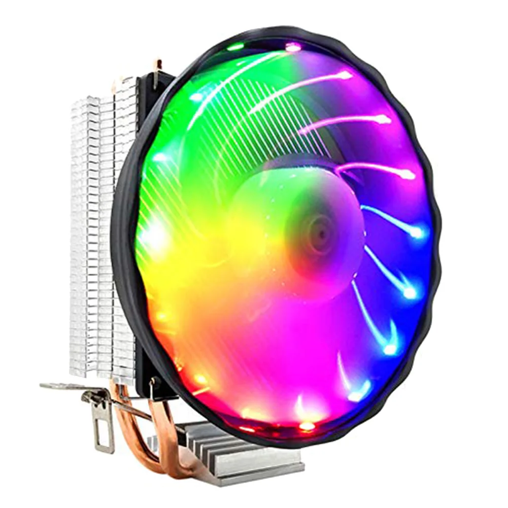 Настольный ПК процессор вентилятор бронзовая трубка рассеивания тепла Mute съемный рассеивающий вентилятор JLRJ88