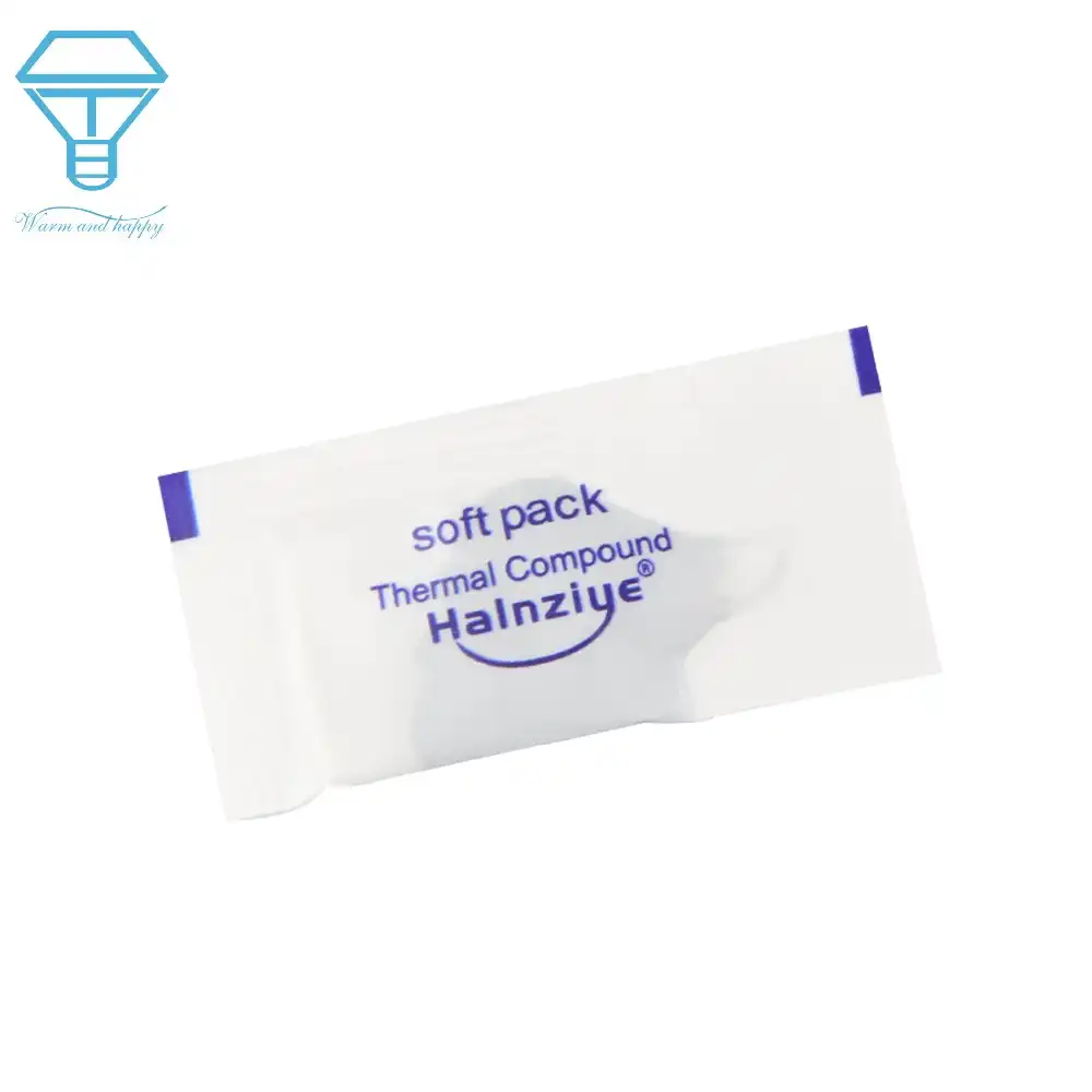 Paste 50pcs 10 Compound 5 1g Grey Thermal Grease 1.93W//m-k HY510-3