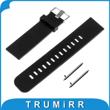18mm En Caoutchouc de Silicone Bracelet Libération Rapide pour Huawei Watch Asus Zenwatch 2 45mm Femmes 2015 Smartwatch de Courroie De Bande Bracelet