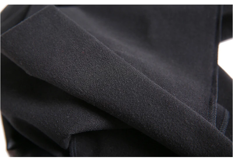 BIVIGAOS Fashion Women PU Leather Pants Elastic High Waist Winter Leggings Slim Velvet Leather Leggings Skinny Fleece Trousers aybl leggings
