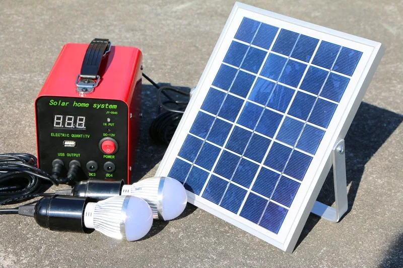 Outdoor/Indoor 5W Solar Lamp Powered Led Bulb Lamp Solar Energy Lamp led Lighting Solar Panel Camp Night Travel Used 8 Hours