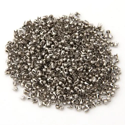 

1000 Silver Round Dome Rivet ButtonSpike Studs Spots for Shoes/Bags/Clothing Craft 2.5mm