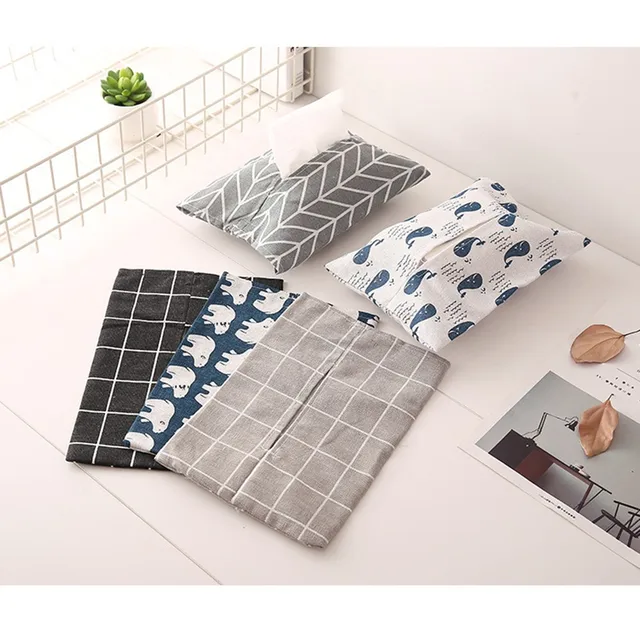 ishowtienda creative canvas storage box organizer paper storage