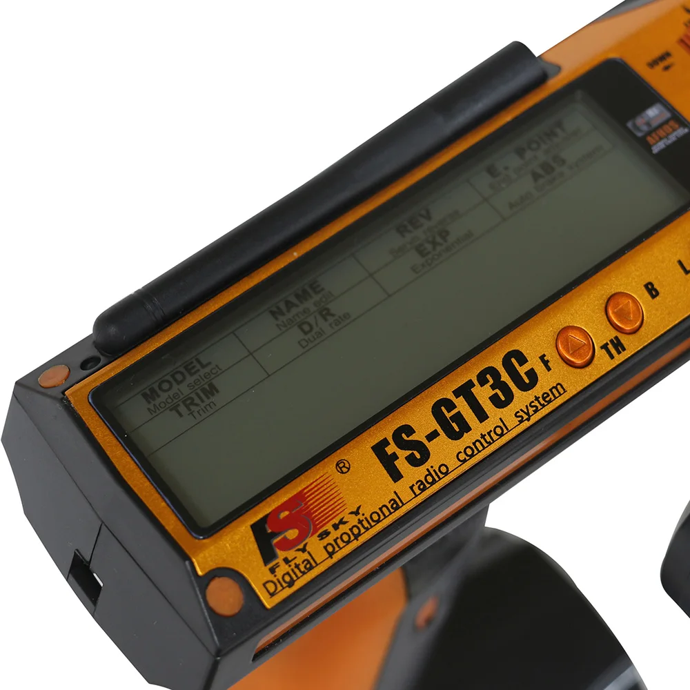 Fly Sky FS GT3C 2 4 ГГц 3 канальный передатчик с приемником GR3E для радиоуправляемых