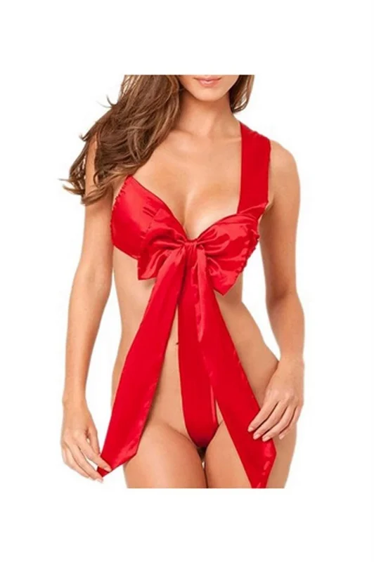 

Sexy Women's Lingerie Underwear Babydoll Lingerie Ladies Lingerie with Bow
