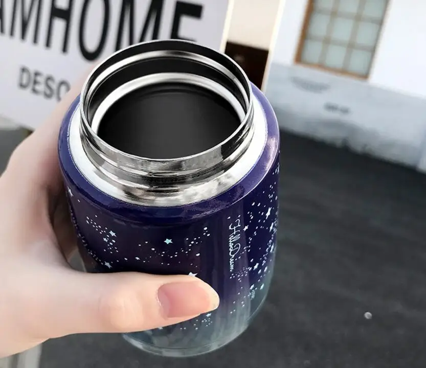 320 мл My thermos bottle Милая бутылочка с изображением кролика Вакуумная чашка герметичная креативная стакан посуда для напитков молочный подарок для детей