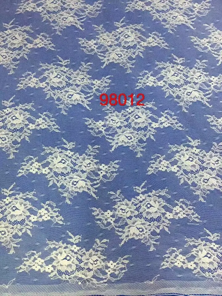 

Soft Bridal Lace trim Chantilly Lace fabric Eyelash Lace Fabric For Wedding Dress Clothes Accessories
