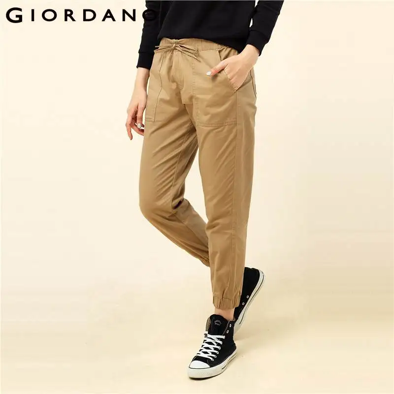 joggers with drawstring ankle