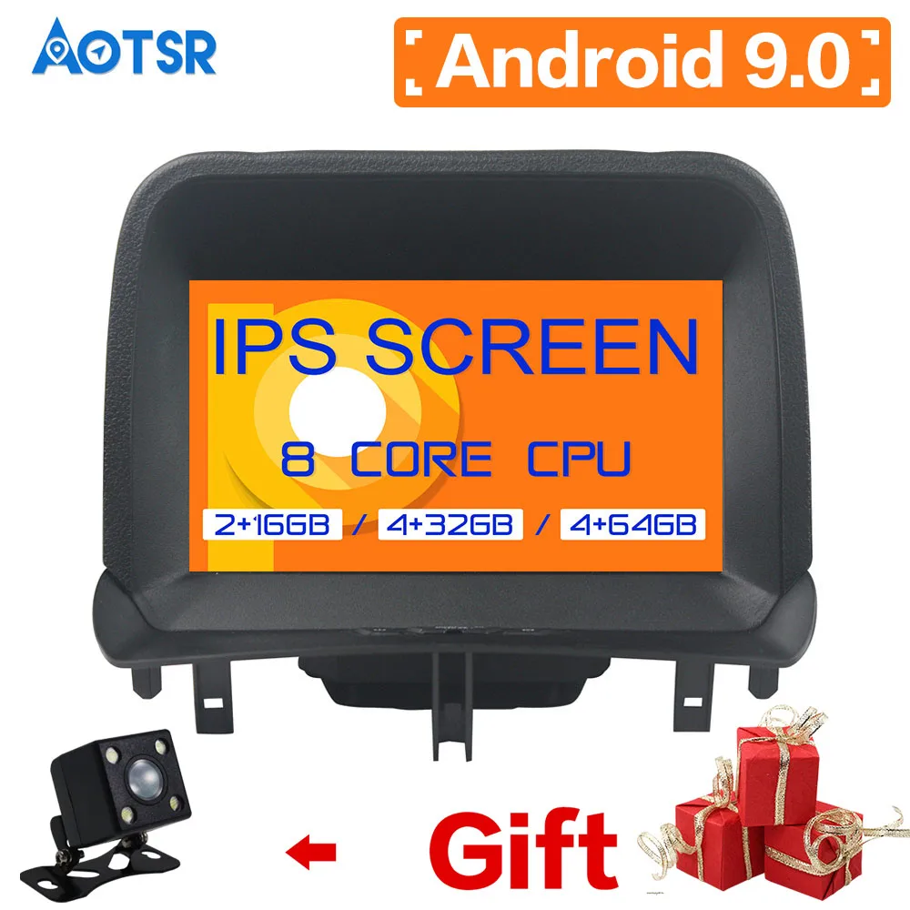 

DSP IPS Android 9.0 ROM 64 RAM Car DVD Player For Ford Tourneo Courier 2014-2017 stereo car radio Multimedia 2 Din head unit