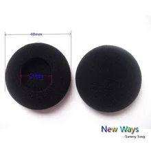 4pcs 4cm Foam Earbud earphone Thick sponge ear buds Headphone Ear pads cushion Replacement Sponge Covers Tips For Earphone
