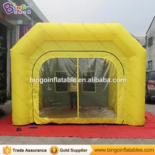 6*4*3 м Лидер продаж Оксфорд надувные красильной, Портативный надувные Краски стенд для поддержания автомобиля