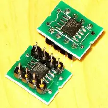 1 шт. OPA627 двойной op amp SMD поворот DIP