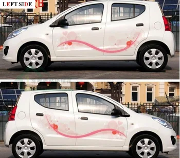 

LEFT SIDE Car Stickers Customizable Funny Car-covers Vinyl Sticker Car-Styling Waterproof Sticker Camouflage Protective Film
