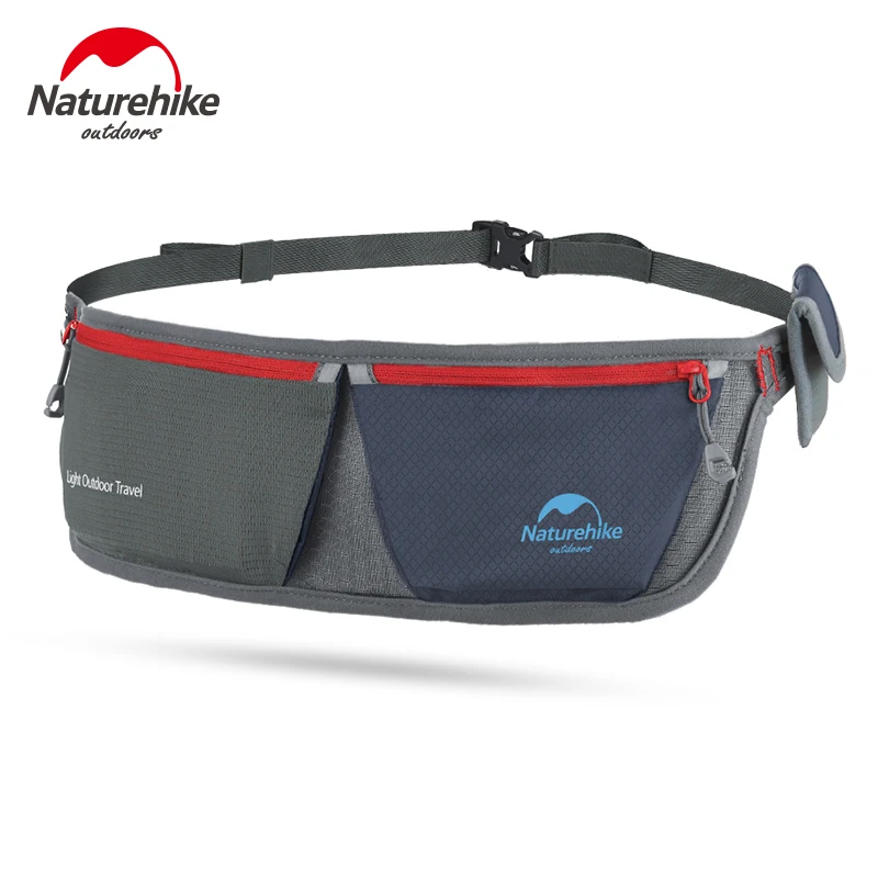 Naturehike Outdoor Fitness Ultralight Double-Bags Multifunctional Running Waist Bag Waterproof Phone Pocket