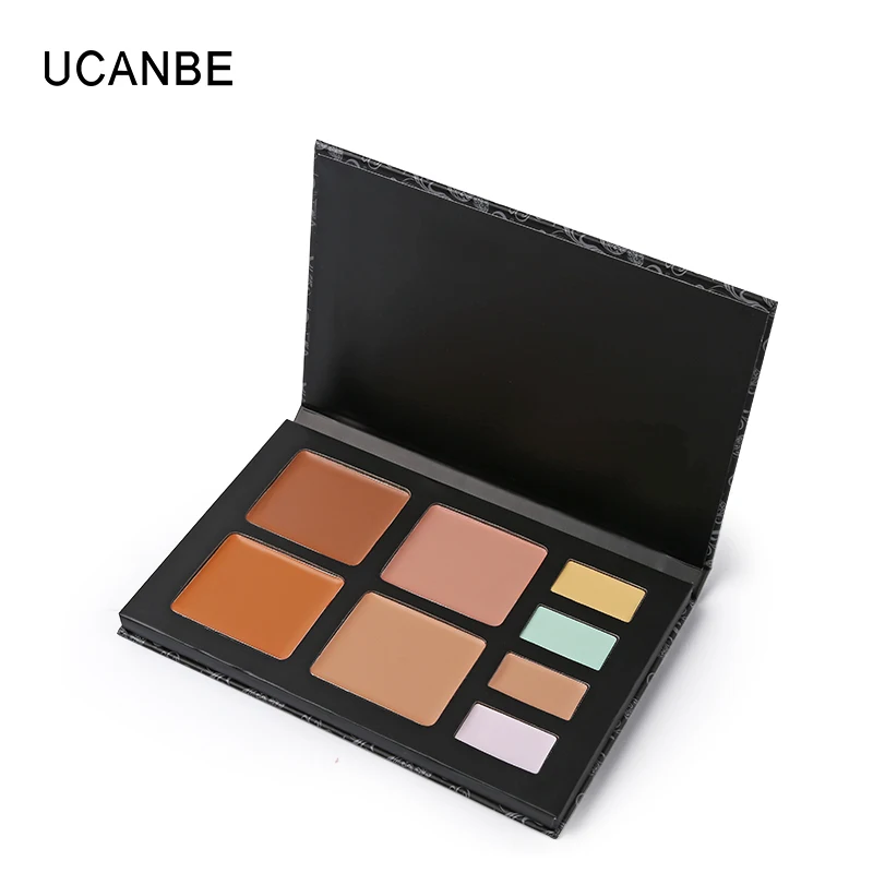 UCANBE бренд 8 цветов консилер палитра для макияжа лица полное покрытие камуфляж контурный крем Основа основа праймер косметика 20 г