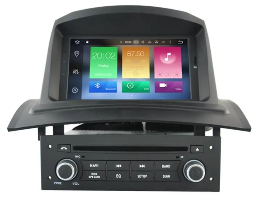 

Android 9.0 4GB car DVD player for Renault Megane II Fluence 2002-2008 gps navigation radio audio stereo headunits multimedia