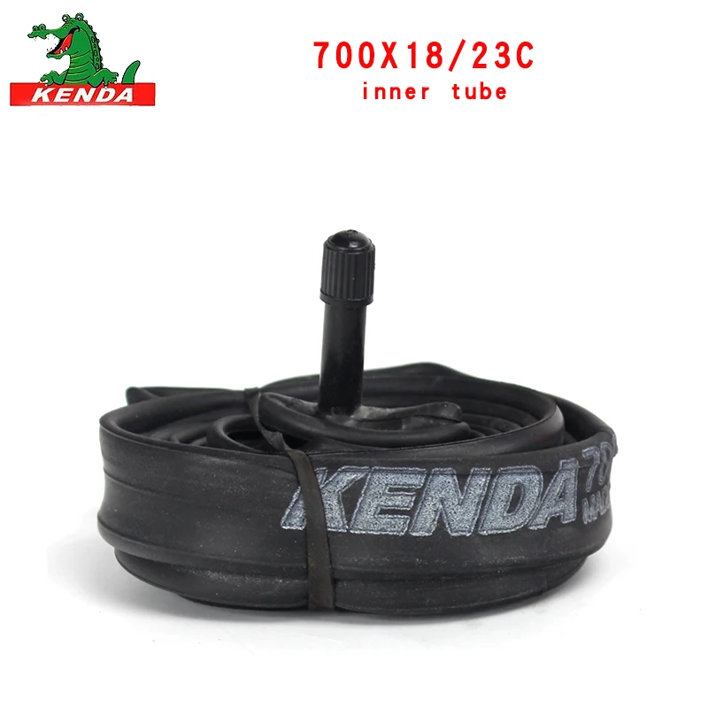 Kenda-Butyl Rubber Bicycle Inner Tube, French Valve, Cycling, Mountain Bike, Butyl, 700x18, 23C, 2Pcs
