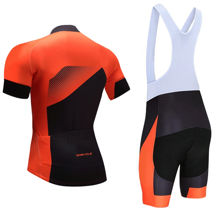 Команда оранжевая кофта для велоспорта 12D набор велошорт Ropa Ciclismo мужские летние быстросохнущие pro велосипедный майон брюки одежда