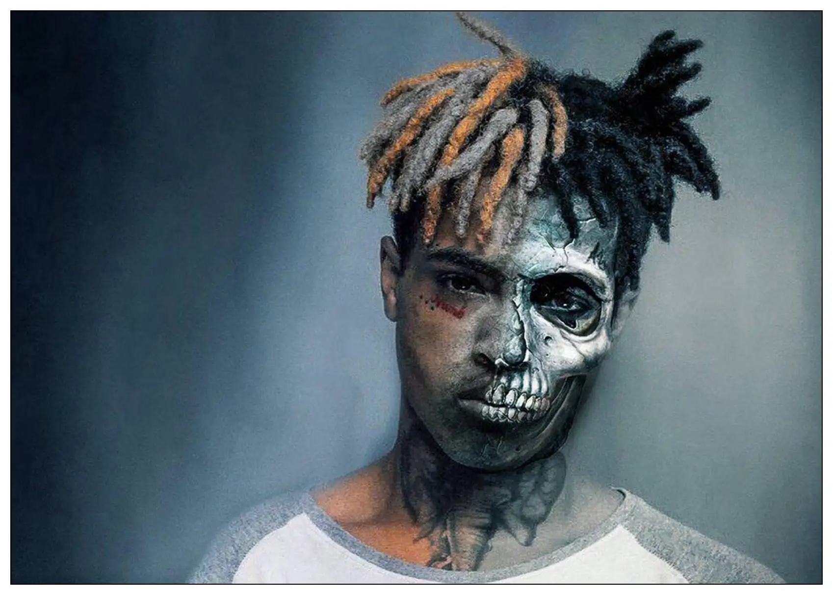 Художественный постер XXXTentacion Rap в стиле хип хоп музыкальная Звезда Певица печать