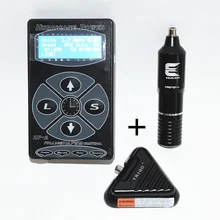 Профессиональные татуировки пера комплект Вращающаяся ручка с мини aurora Мощность татуировки Триго педаль питания