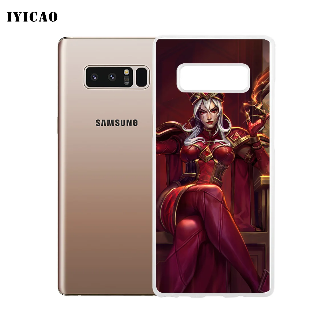 IYICAO &quotHeroes of the Storm&quot Мягкий силиконовый чехол для телефона Samsung A5 A6 Plus A7 A8 A9 J3 J5 J7 Note