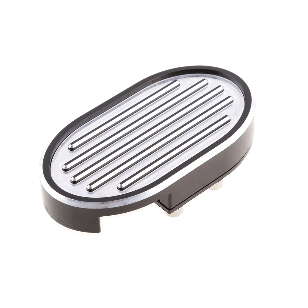 1 Pcs Edge Cut Brake Pedal Pad Cover For   Sportster XL 883 1200   CNC Aluminum Brake Padal Accessory    	