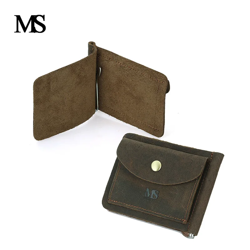 

High Quality Men Genuine Leather Mini Coin Purse Small Coin Bags Slim Wallet Creative Designer Cowhide Storage Bag TW2306