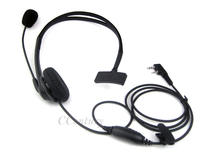 2 Pin Acoustic Tube Earpiece Earphone Mic for Kenwood TK3200 Baofeng UV5R BF888S
