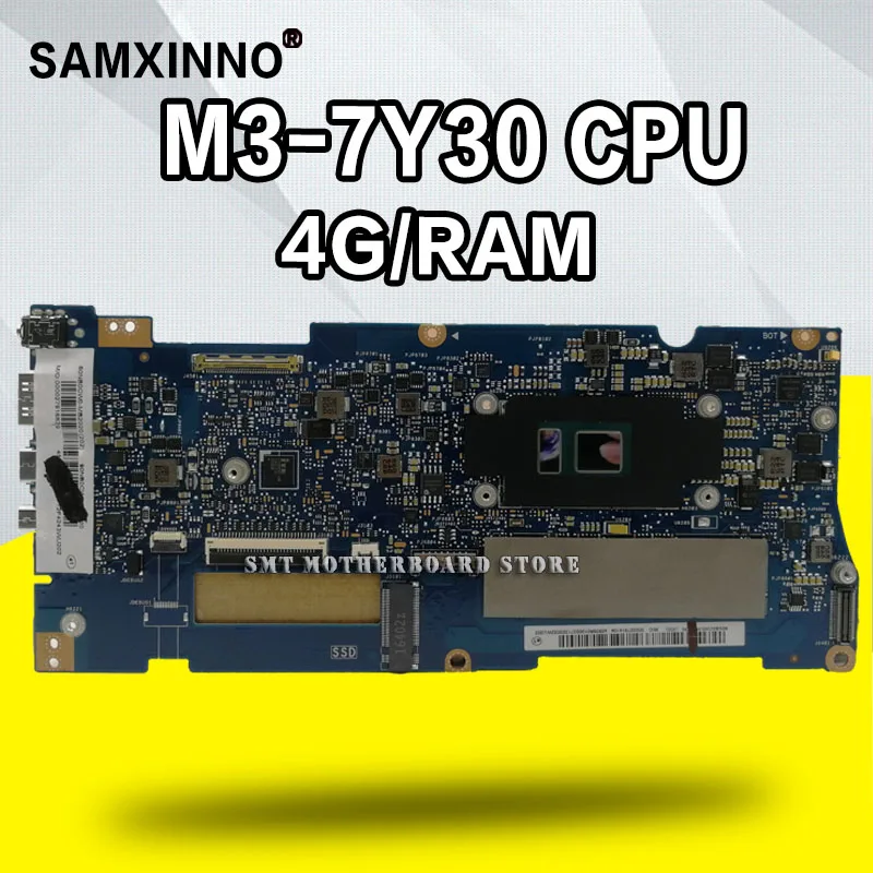 

UX330CA MB._4G/RAM M3-7Y30 For ASUS ZenBook UX330CAK UX330CA UX330C UX330 laptop motherboard tested 100% work original mainboard