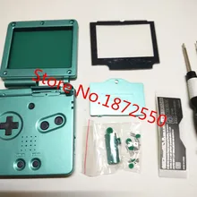 Новое прибытие DIY Полный комплект 1 шт/партия зеленый цвет корпус полный корпус ForGameboyAdvanceSP forGBASP чехол