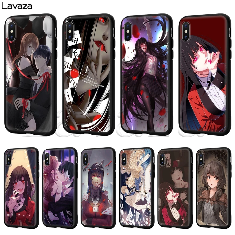 

Lavaza Jabami Yumeko Kakegurui Silicone Soft Case for iPhone 11 Pro XS Max XR X 8 7 6 6S Plus 5 5S SE