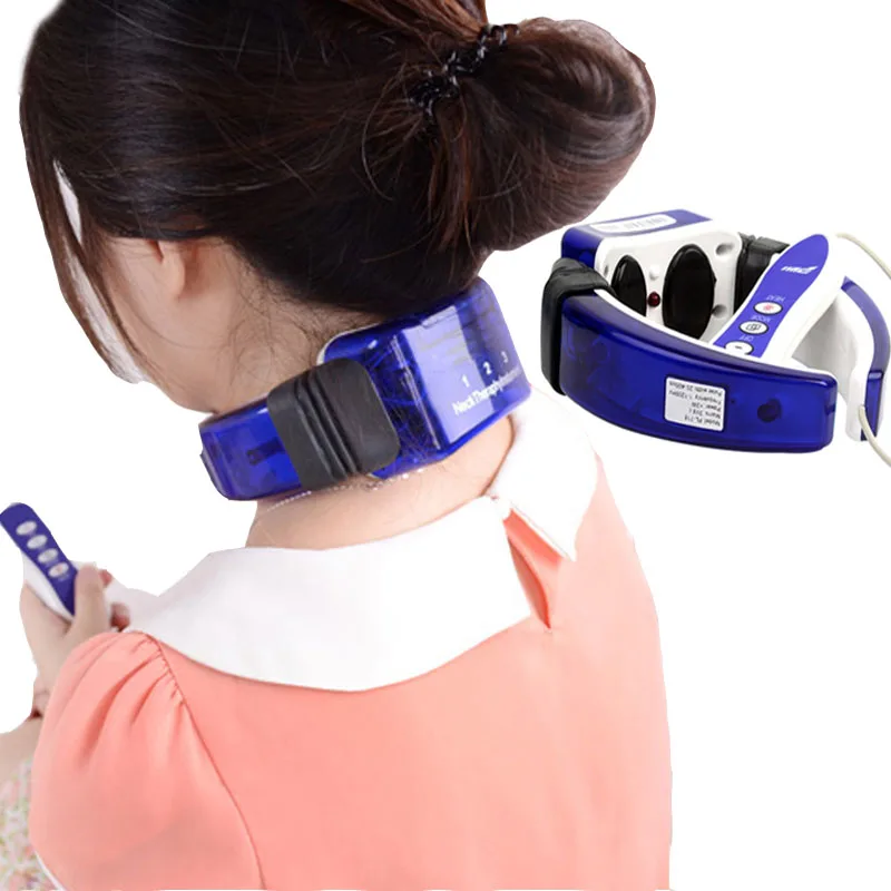 Electric neck massager Meridian Therapy Massage Neck care Far Infrared Heating warmer Pain