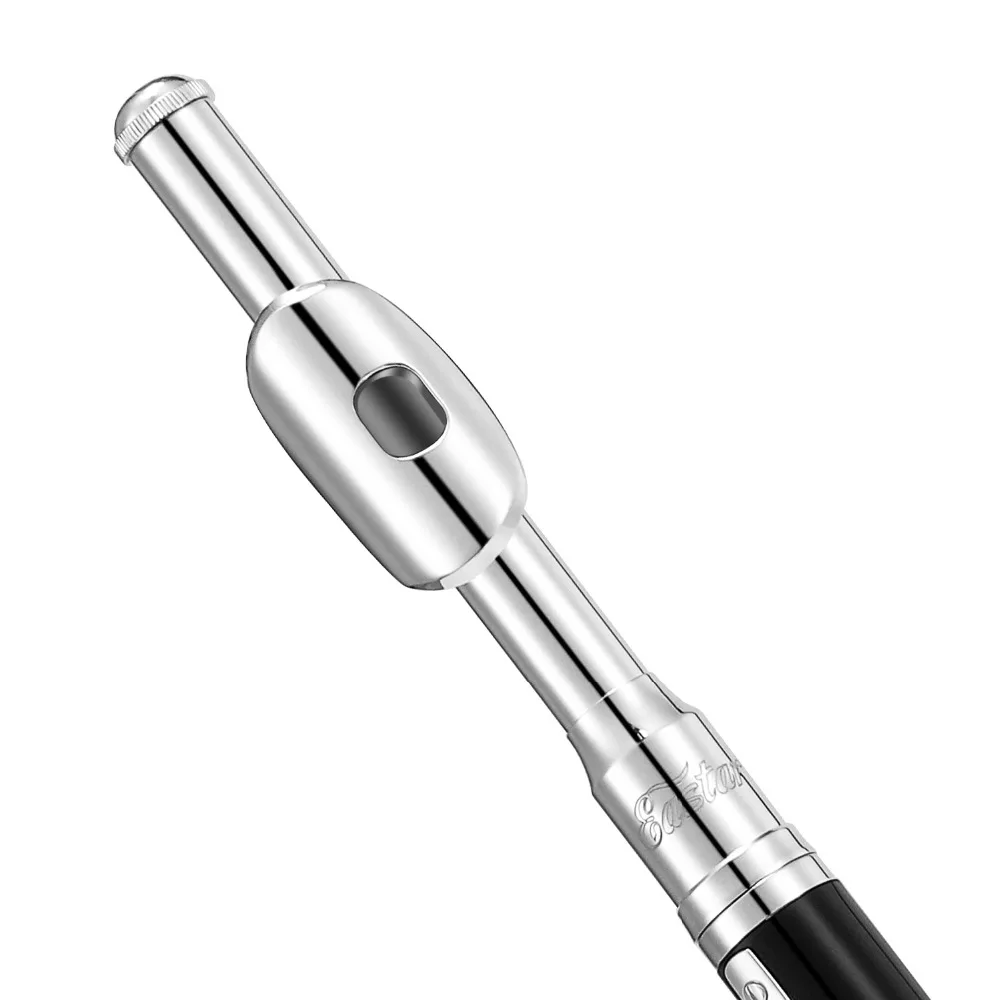 Eastar Piccolo половинная флейта C Ключ Профессиональный Мельхиор посеребренный ABS Piccolo+ чехол инструмент для очистки инструмент по дереву