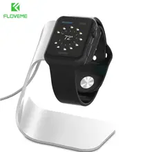 FLOVEME โลหะอลูมิเนียม Stand Holder สำหรับ Apple Watch สมาร์ทนาฬิกา Bracket Smartwatch Desktop Charger Dock Station(China)