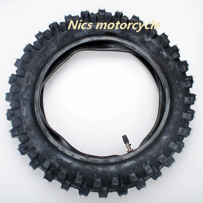 

3.00-10 80/100-10" Inch Tyre Tire + Inner Tube For Mini Pit Pro Trail Dirt Bike