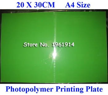 

Free Shipping 20x30CM A4 Size CliChe Making UV Exposure Photopolymer Printing Plate Mold